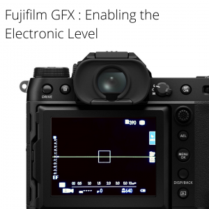 Fujfilm GFX Electronic Level