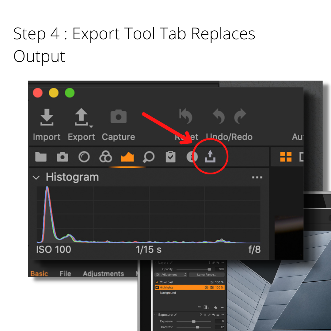 Capture One Output tab Tutorial Tip