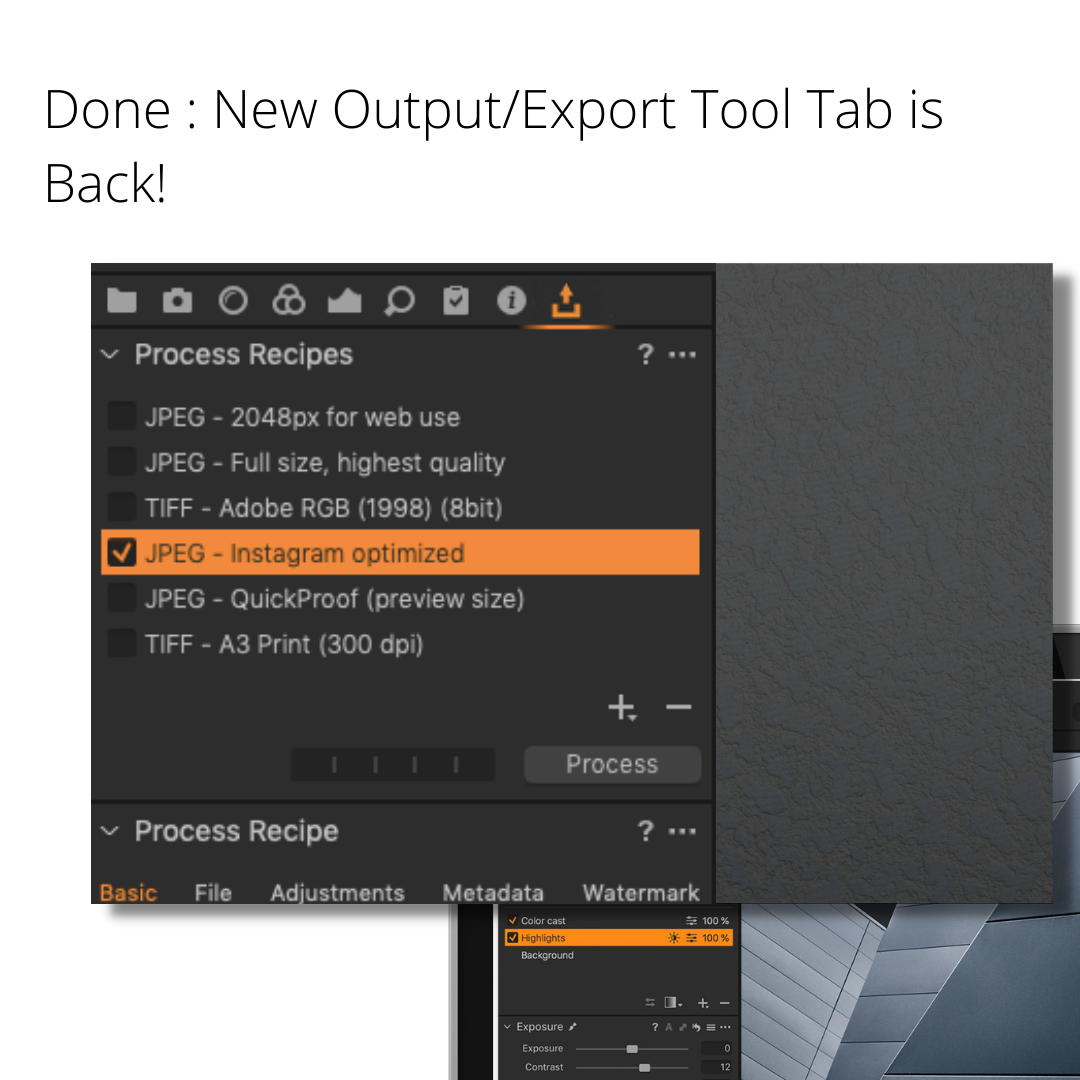 Capture One Output tab Tutorial Tip