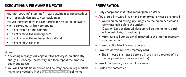 3Leica M11 Firmware update version 1.3.0.0