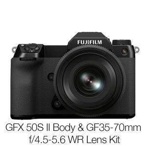Fujifilm GFX 50S II body and GF 35-70mm lens kit