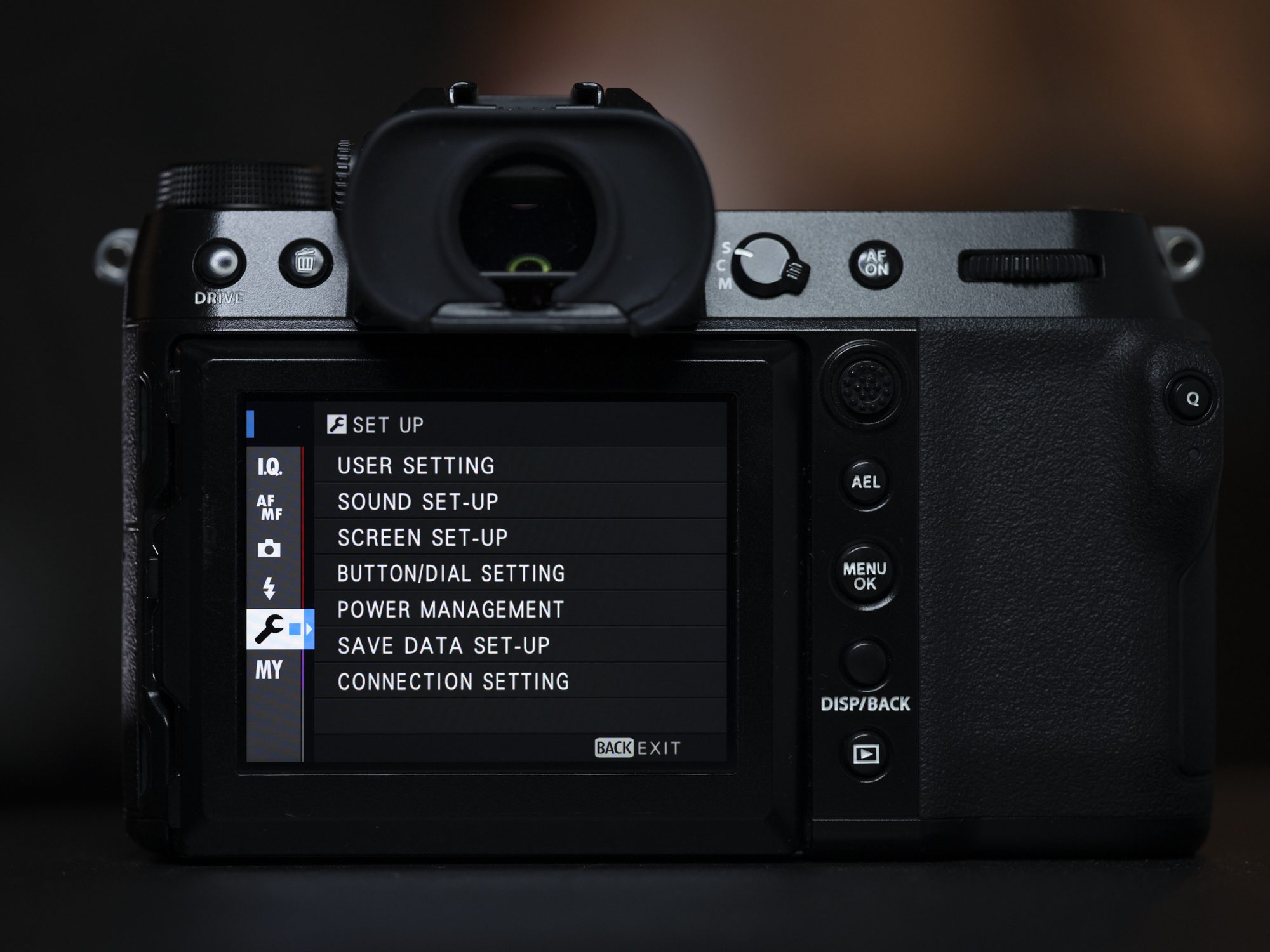 Fujifilm GFX Camera Body Menu Settings Set-Up Tutorial How To Tether without SD Card