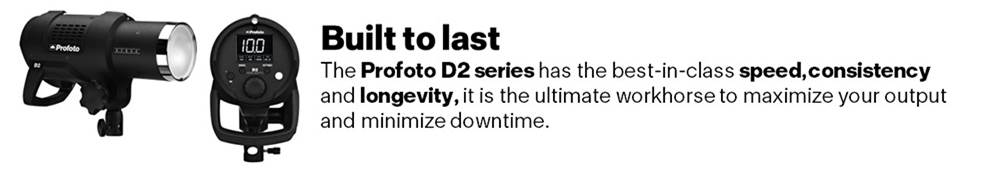 Profoto D2 D2i Firmware / Feature Update August 2022 - 100 Channels