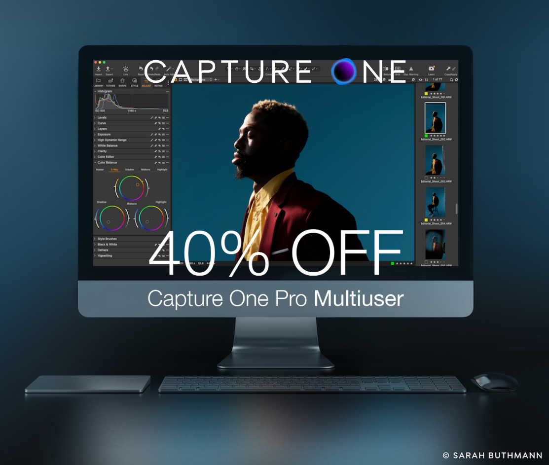 Capture one 40% off multiuser 2022