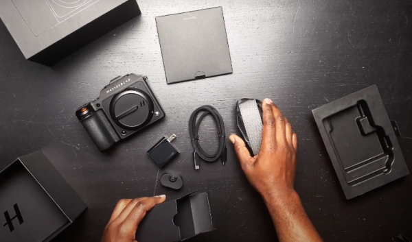 Hasselblad X2D 100CCamera Unboxing Video screencaps