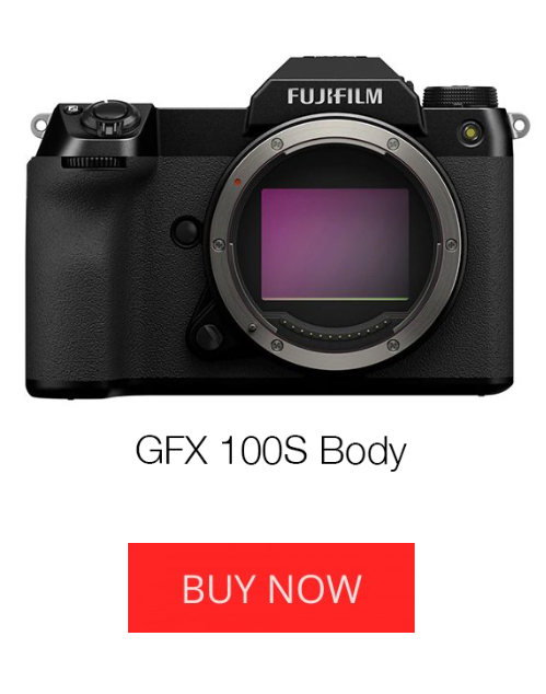 Fujifilm GFX 100S Save $500 Sale