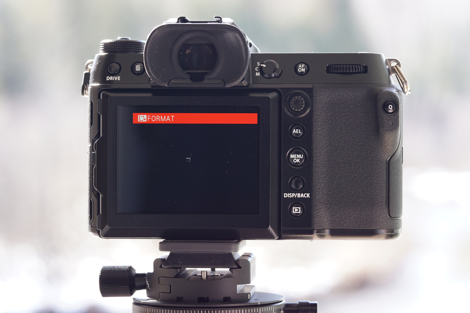 Fujifilm GFX 50SII Menu How to Settings Format Memory SD Card