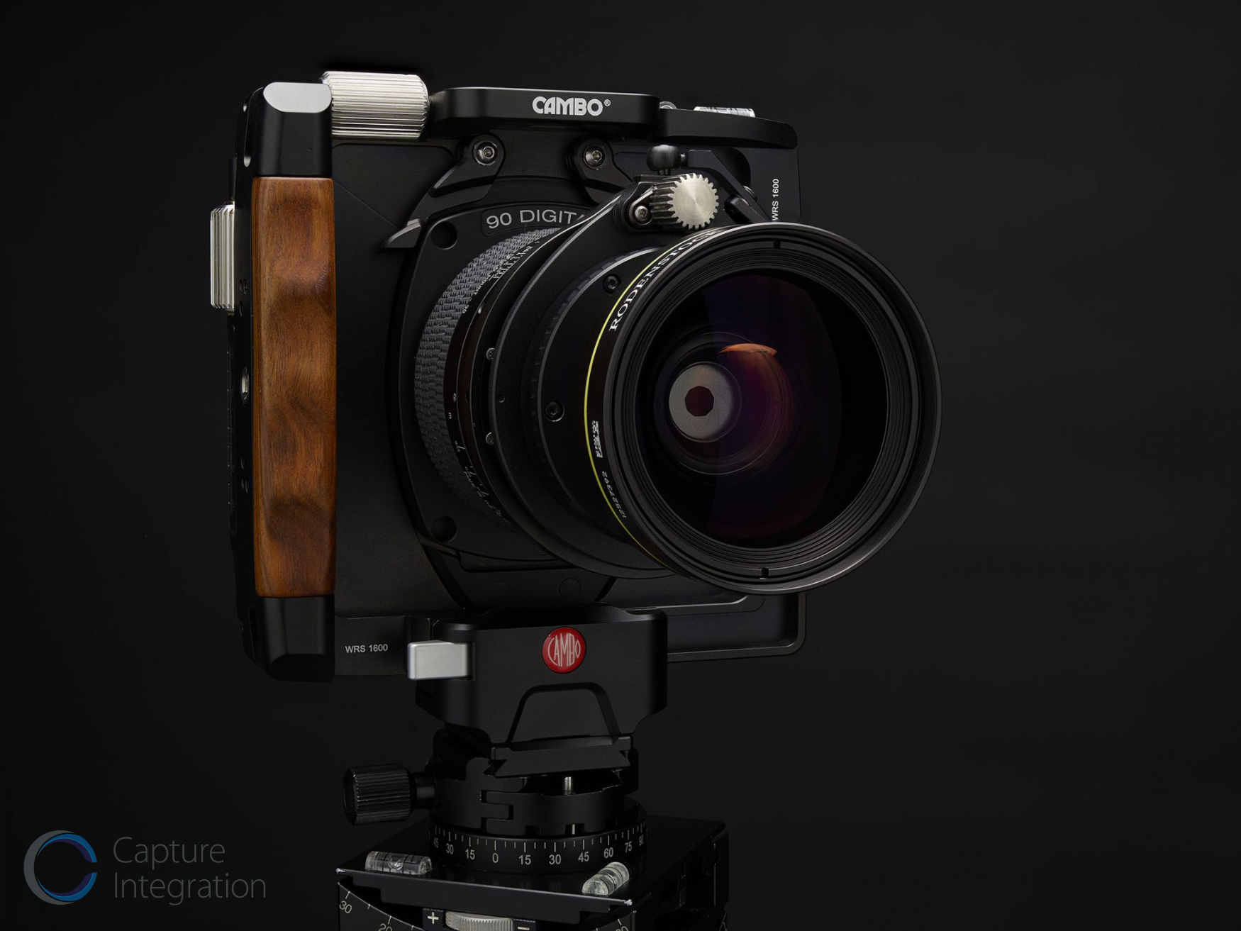 Copyright Capture Integration Cambo WRS-1600 with Rodenstock 90HR in Aperture Only Tilt/Swing mount