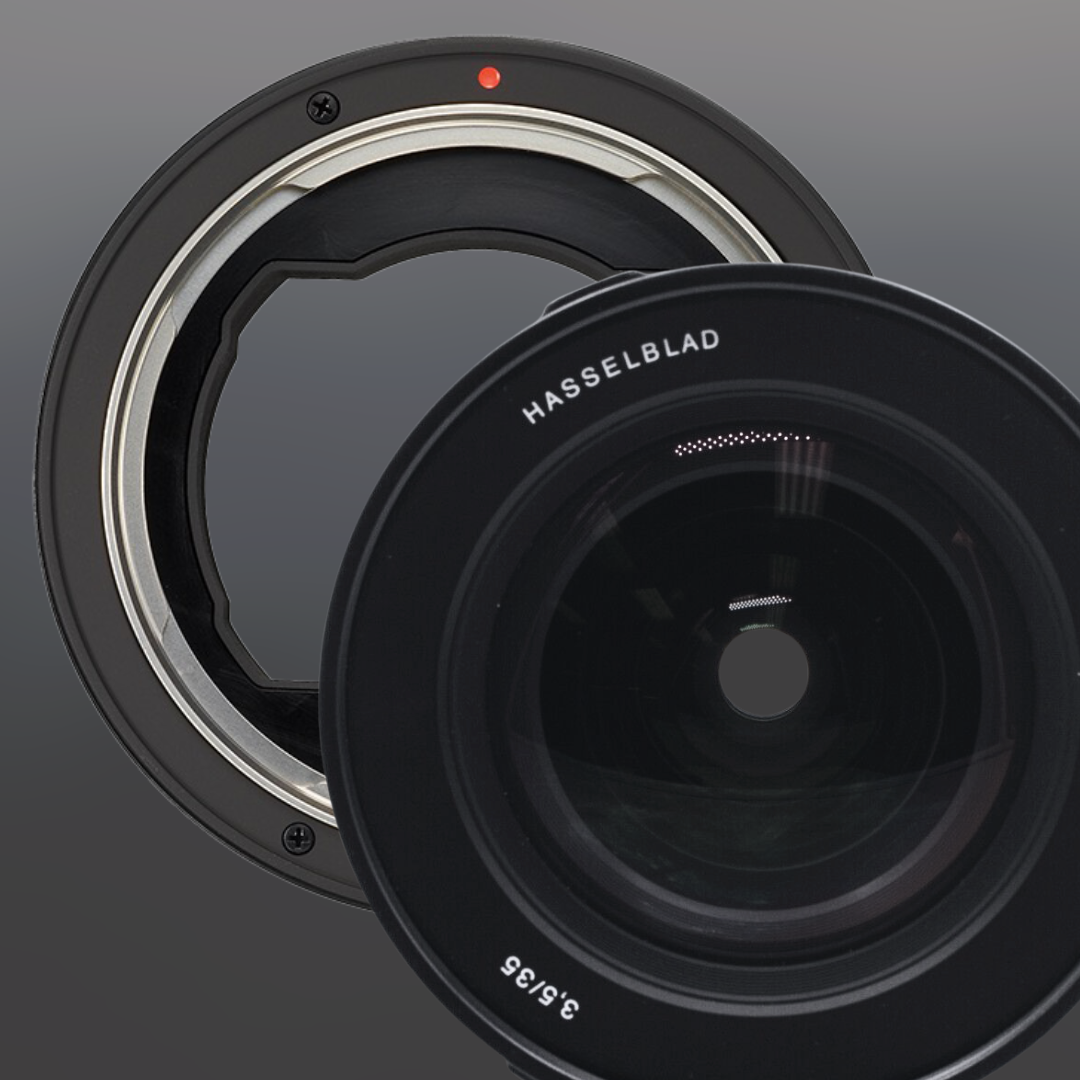 Fujifilm GFX H Lens Adapter and HC Hasselblad Lens