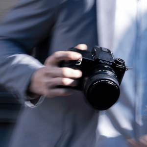 Fujifilm GFX100S Camera Body Action Shot