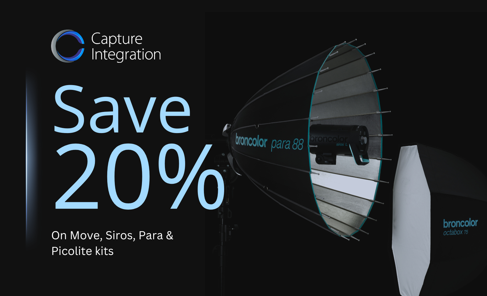Save 20% on broncolor Siros, Para, Move & More! - Capture Integration